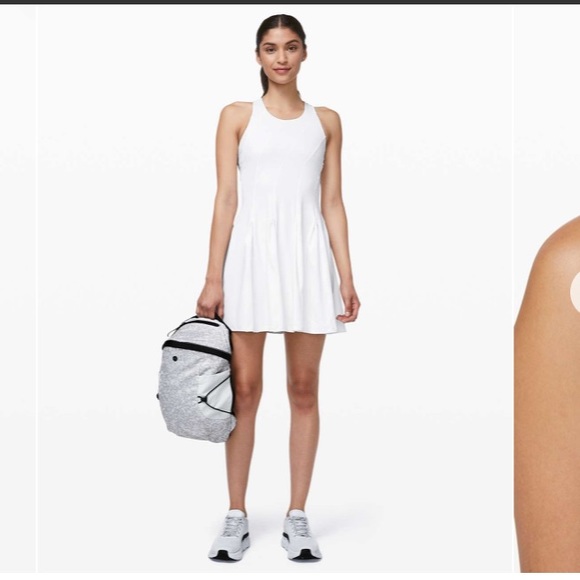 - Lululemon Court Crush Tennis Dress
White - Picture 1 of 12